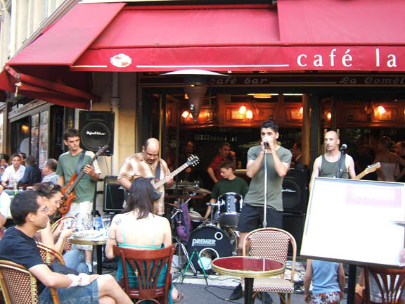 fete de la musique cafe