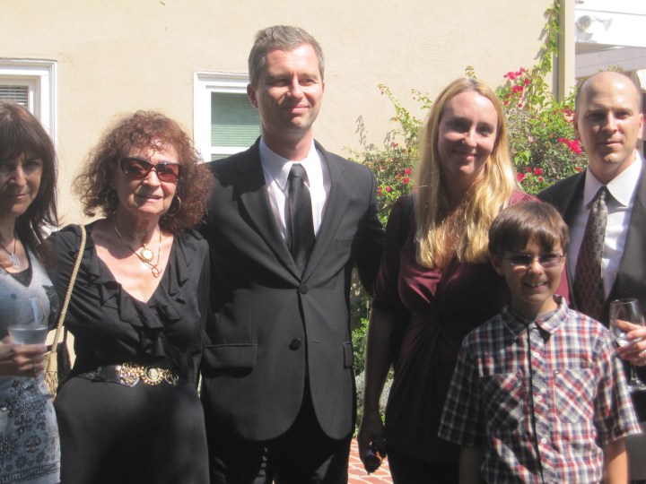 David Martinon en compagnie de Fanny Breidenstein et membres de sa famille