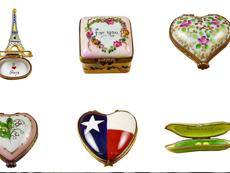 Limoges Porcelain Boxes